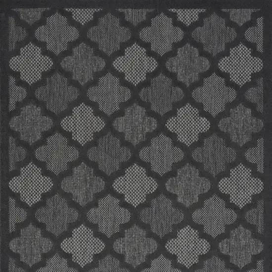 Charcoal Indoor Outdoor Area Rug Photo 9