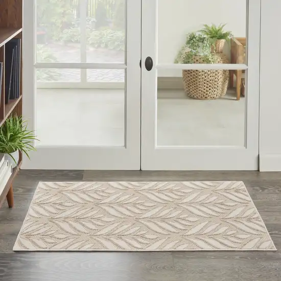 Charcoal Floral Power Loom Area Rug Photo 6