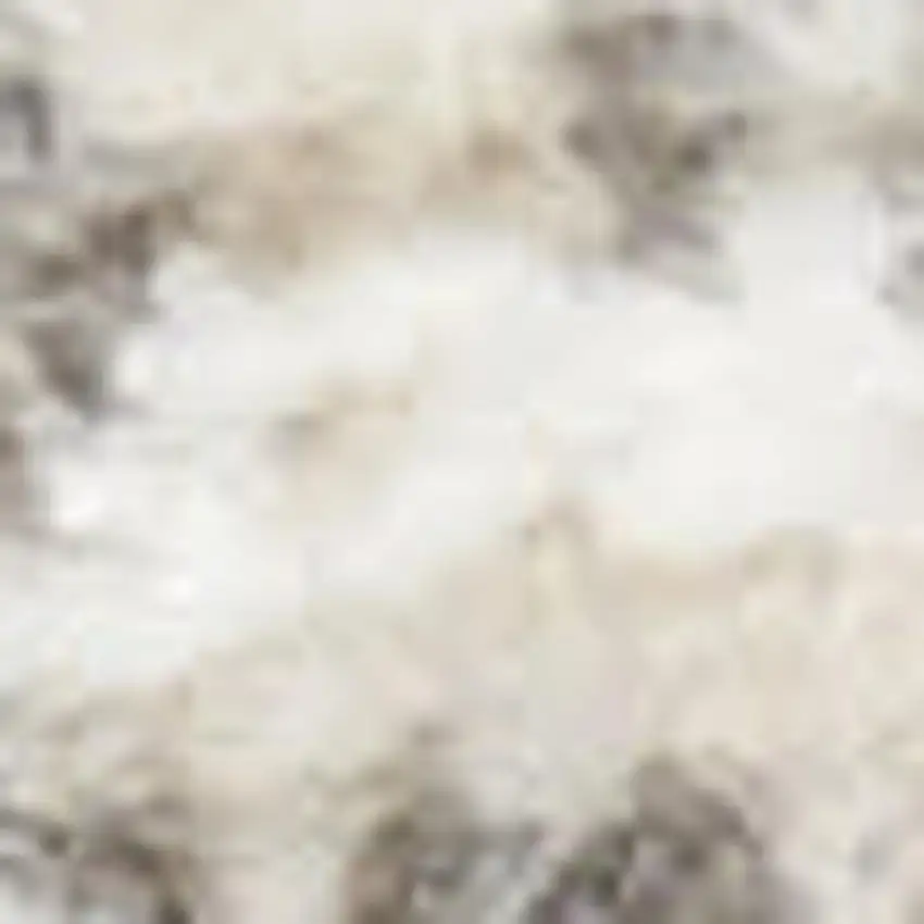 Charcoal Gray and Ivory Abstract Non Skid Area Rug Photo 4