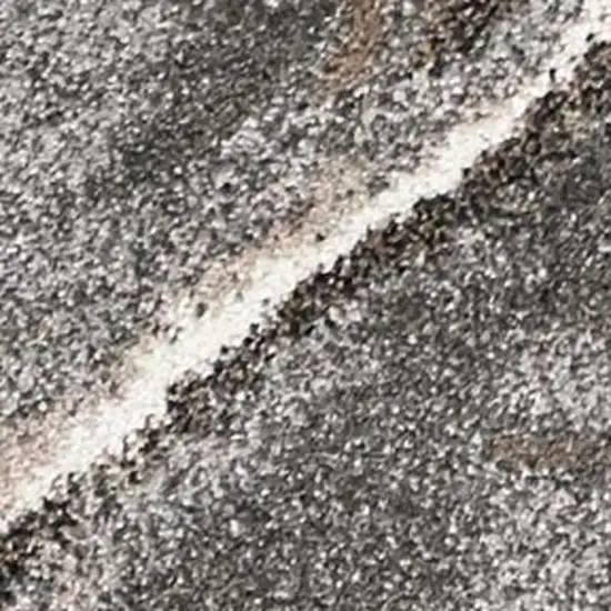 Charcoal And Light Gray Ogee Area Rug Photo 7