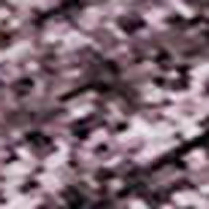 Charcoal Orange And Purple Abstract Washable Area Rug With UV Protection Photo 2