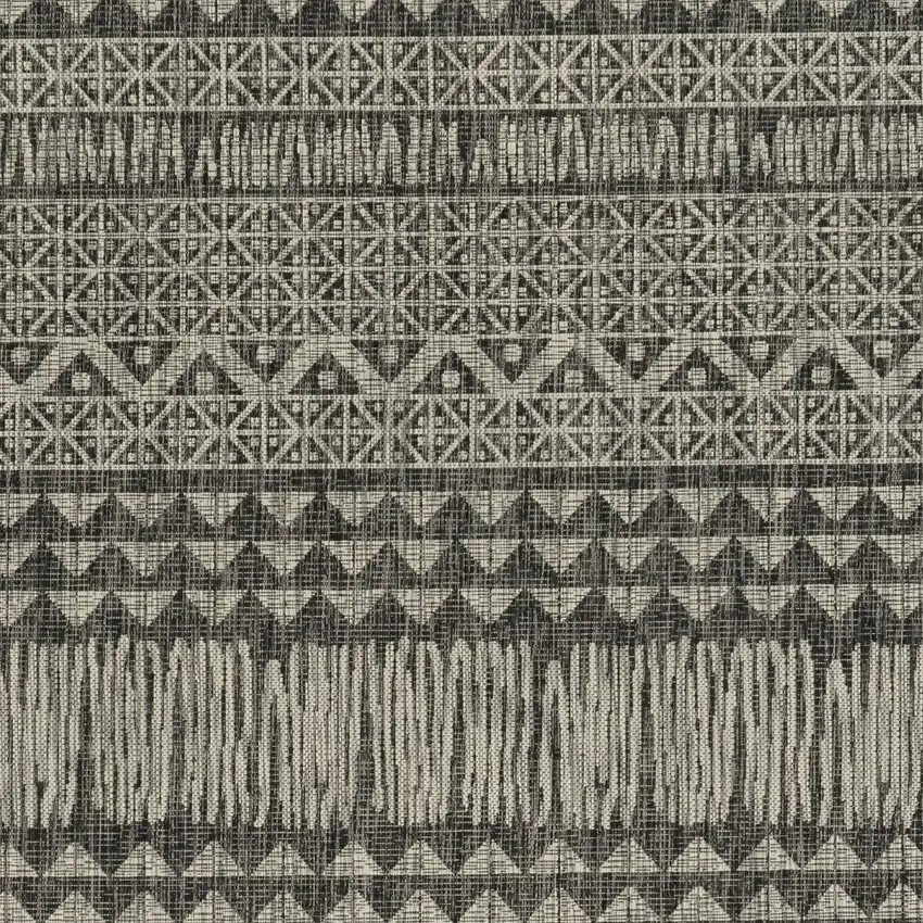 Charcoal Polypropylene Area Rug Photo 4