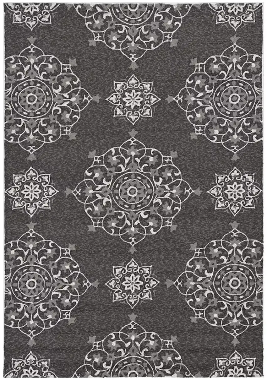 Charcoal Hand Tufted Area Rug Photo 2