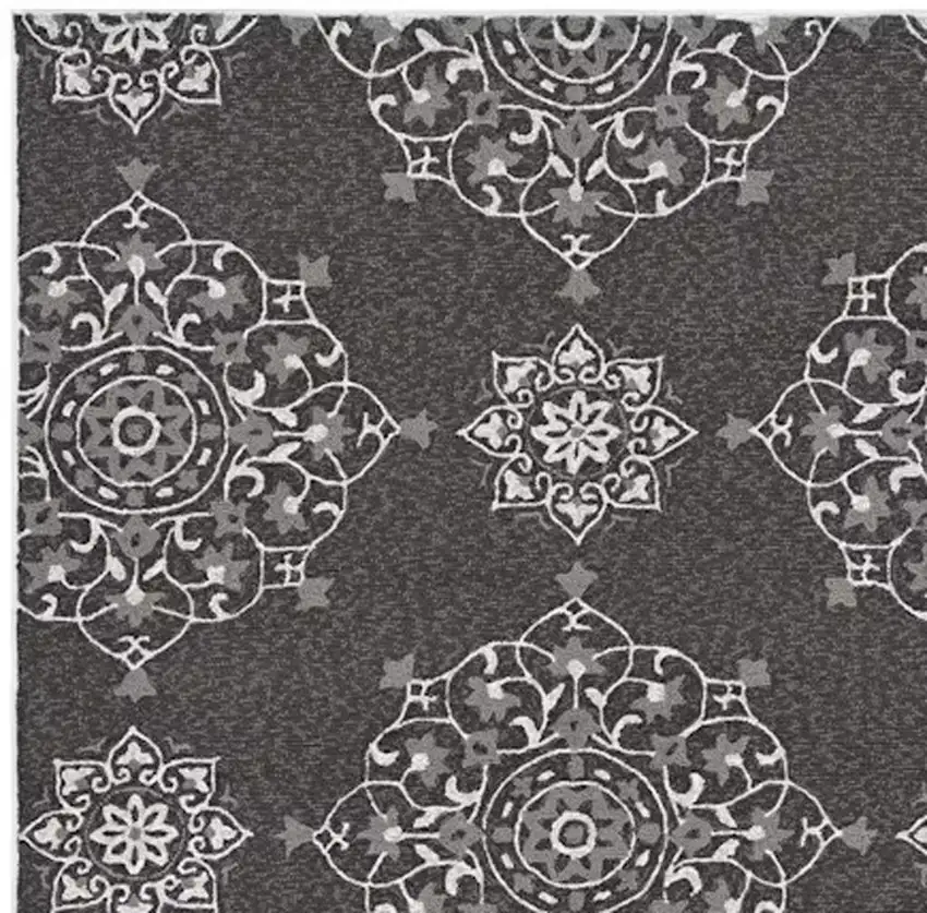 Charcoal Hand Tufted Area Rug Photo 4