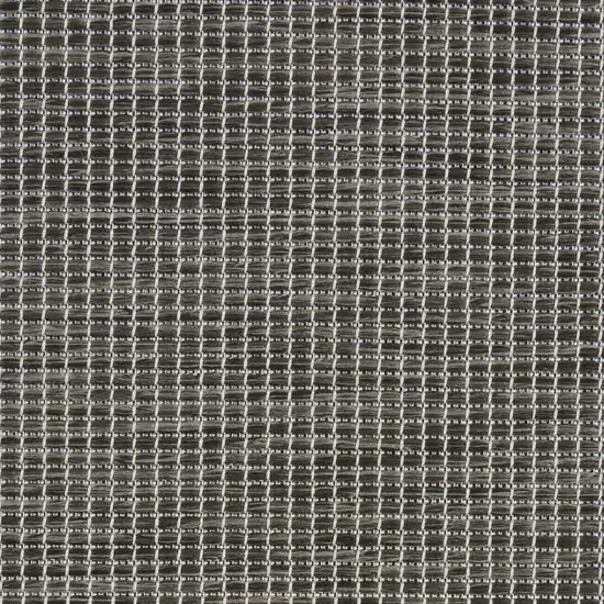 Charcoal Indoor Outdoor Area Rug Photo 8