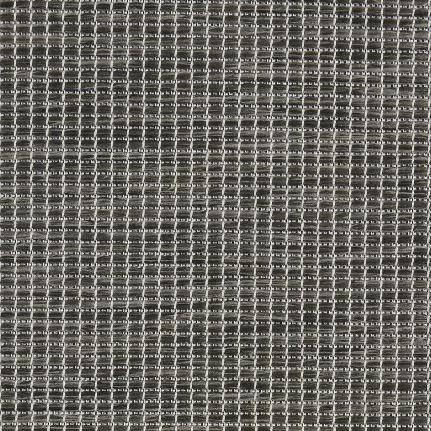 Charcoal Indoor Outdoor Area Rug Photo 8