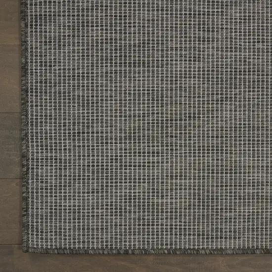 Charcoal Indoor Outdoor Area Rug Photo 7