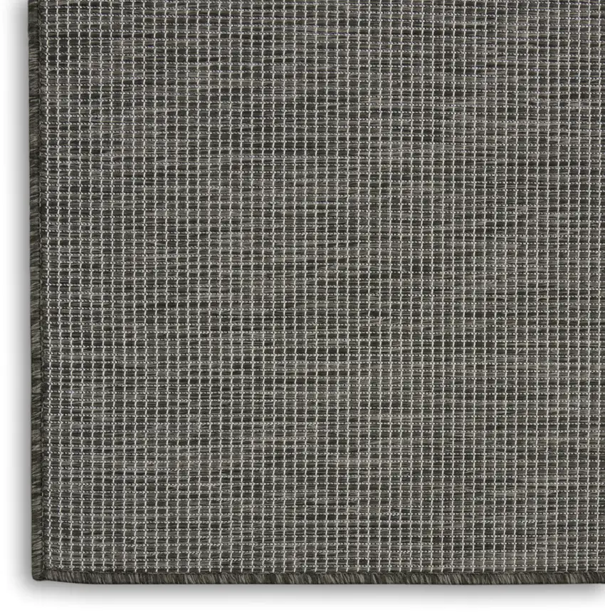 Charcoal Indoor Outdoor Area Rug Photo 9