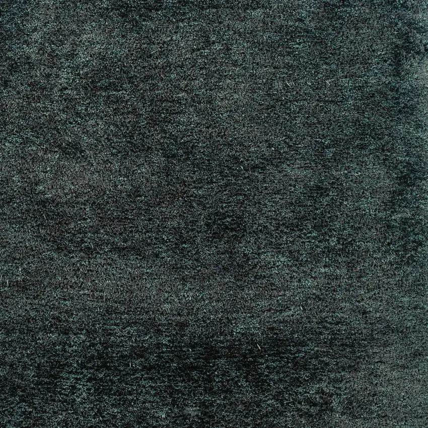 Charcoal Shag Hand Tufted Area Rug Photo 3