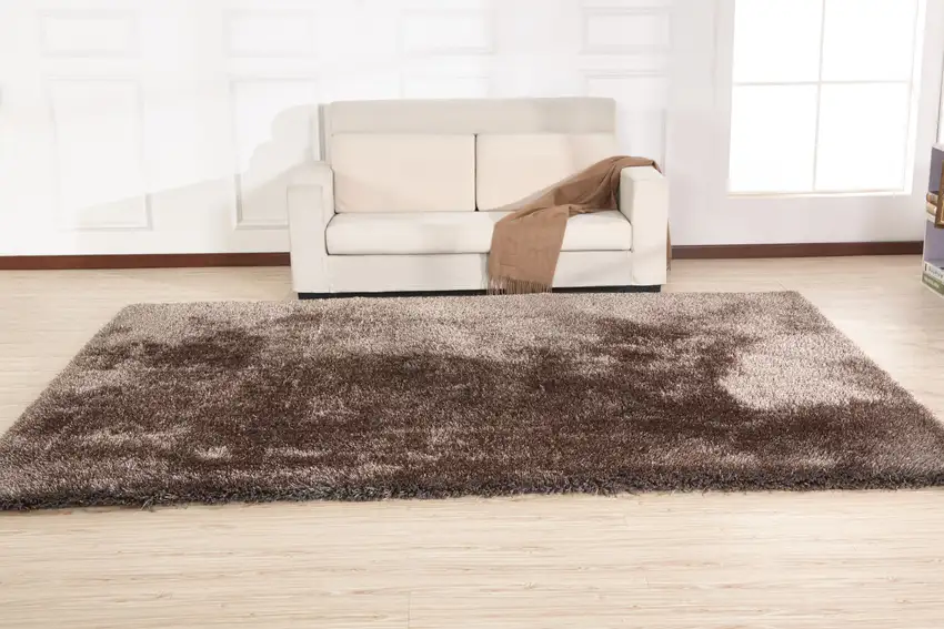 Charcoal Shag Hand Tufted Area Rug Photo 4