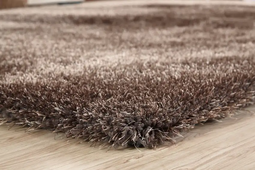 Charcoal Shag Hand Tufted Area Rug Photo 7