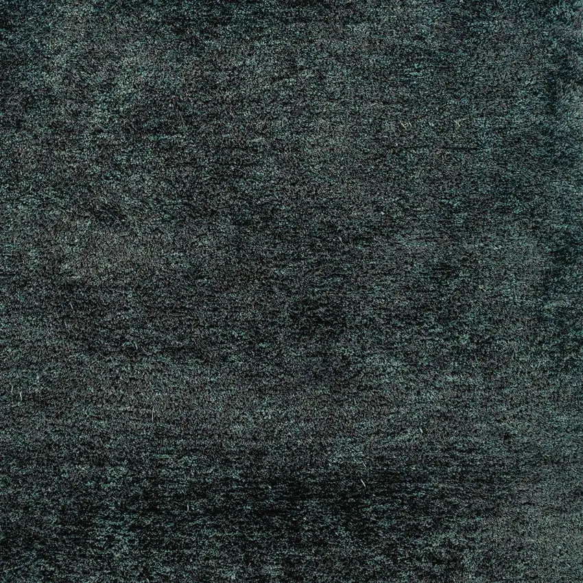 Charcoal Shag Hand Tufted Area Rug Photo 7