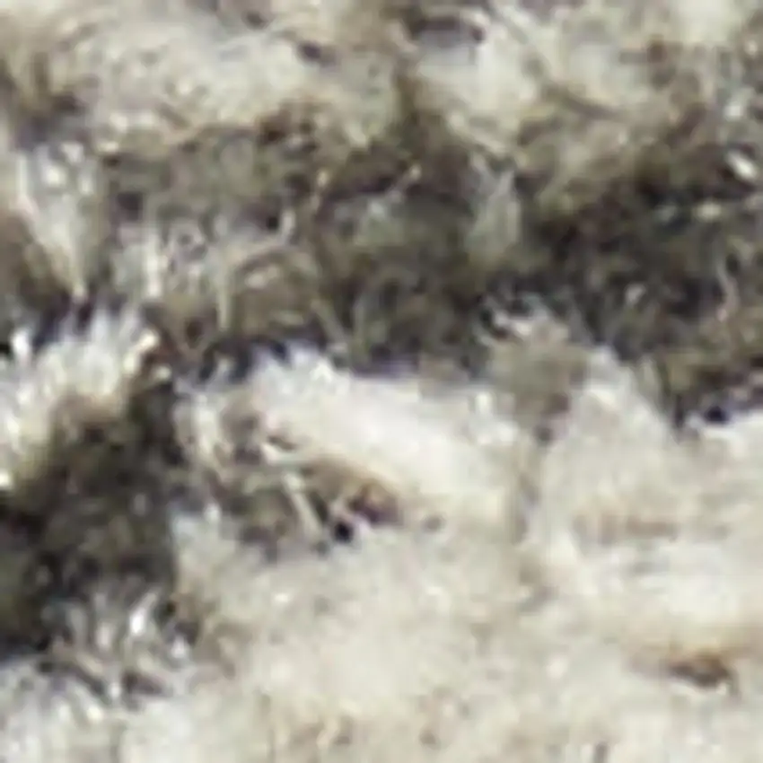 Blue And Gray Floral Area Rug Photo 1