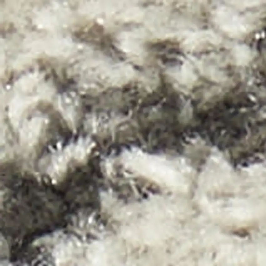 Blue And Gray Floral Area Rug Photo 3