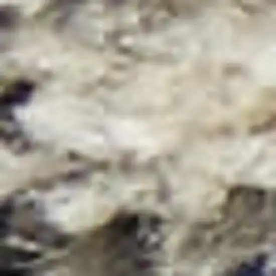 6' Gray And Ivory Abstract Runner Rug Photo 3