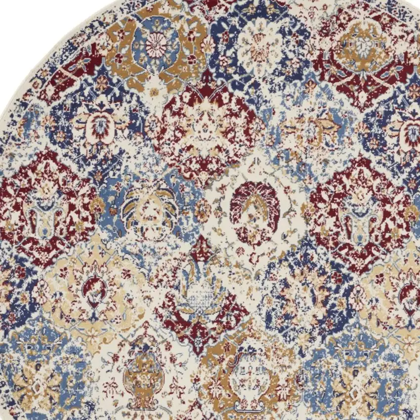 Charcoal and Ivory Abstract Shag Area Rug Photo 7