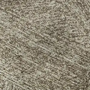 Photo of Chocolate And Beige Abstract Washable Area Rug With UV Protection