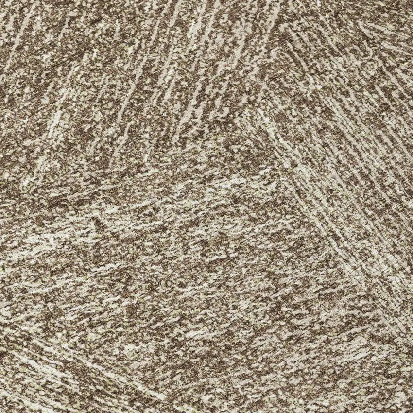 Chocolate And Beige Abstract Washable Indoor Outdoor Area Rug Photo 7