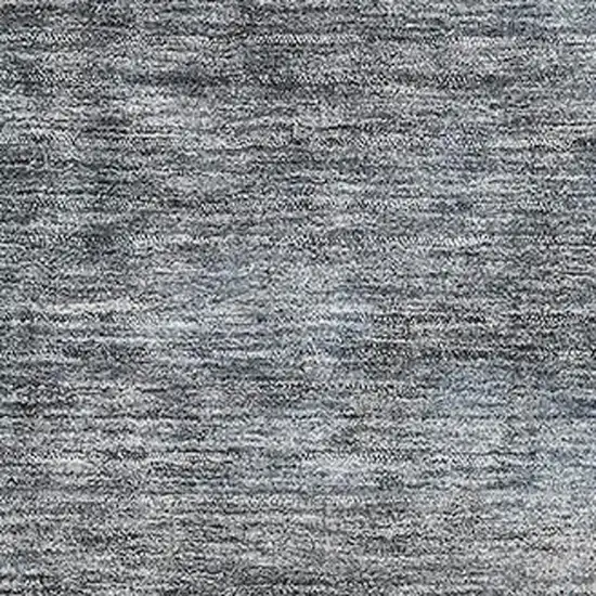 Chocolate And Blue Abstract Washable Area Rug With UV Protection Photo 2