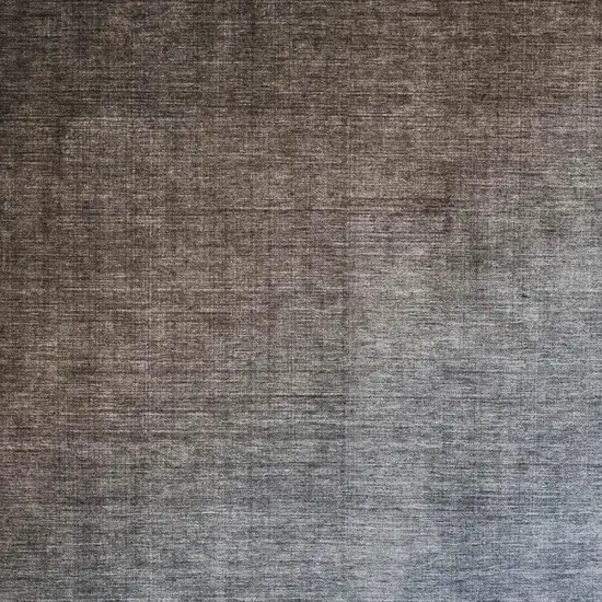 Chocolate And Blue Ombre Washable Area Rug With UV Protection Photo 3