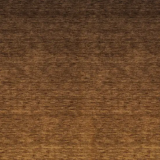 Chocolate And Brown Ombre Washable Indoor Outdoor Area Rug Photo 6