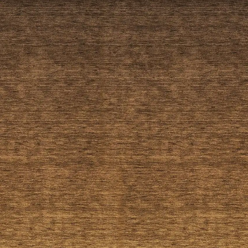 Chocolate And Gray Ombre Washable Area Rug With UV Protection Photo 4