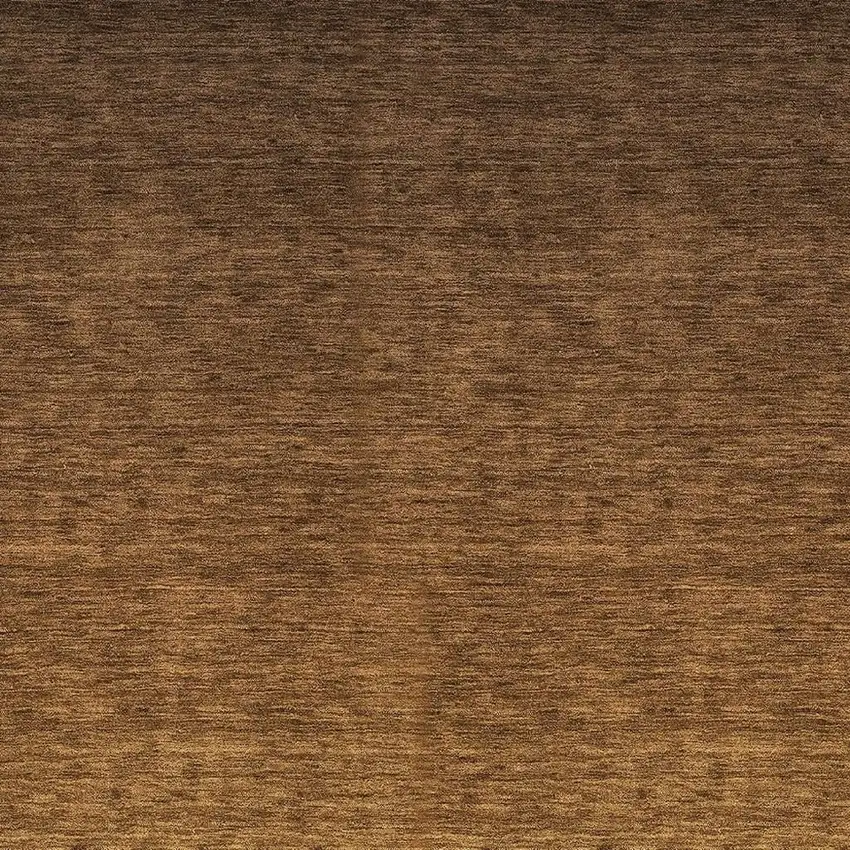 Chocolate And Gray Ombre Washable Area Rug With UV Protection Photo 8