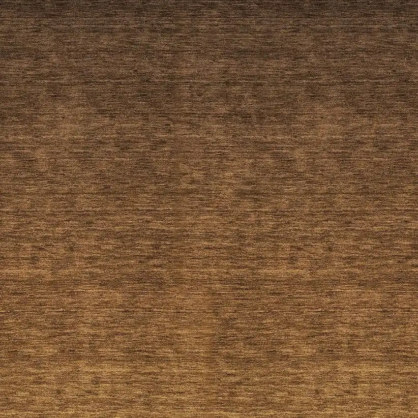 Chocolate And Gray Ombre Washable Area Rug With UV Protection Photo 3