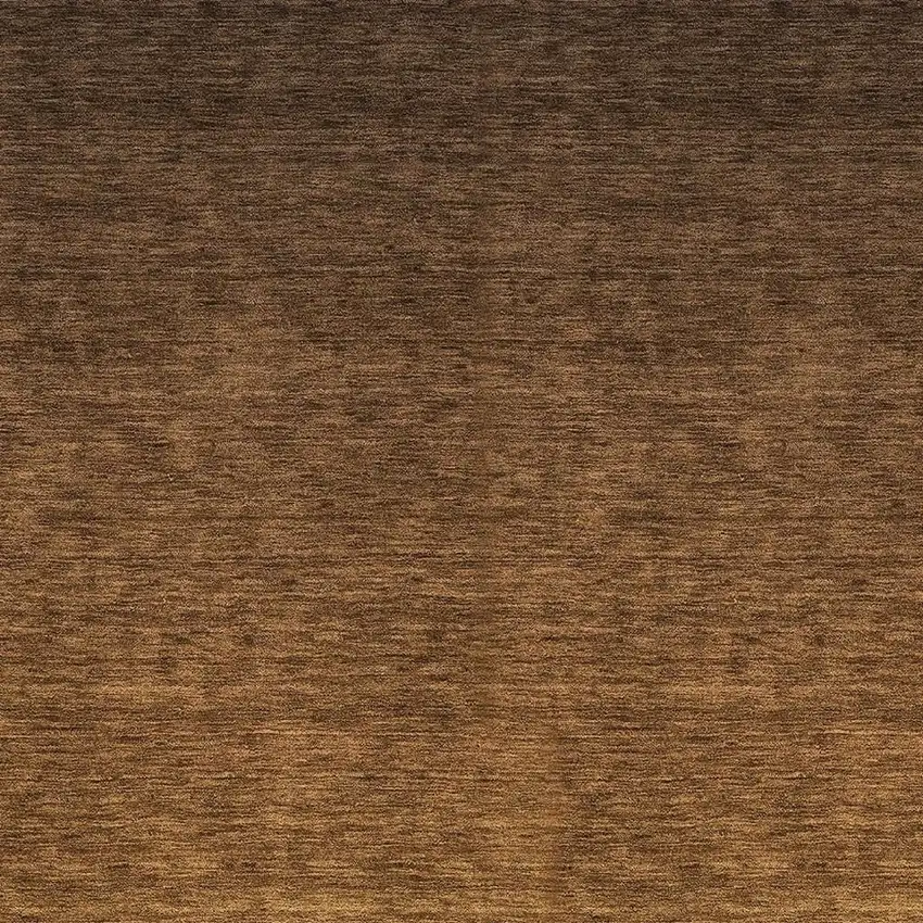 Chocolate And Gray Ombre Washable Area Rug With UV Protection Photo 3