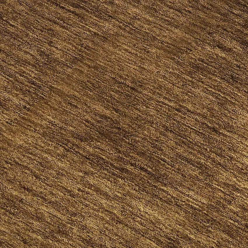 Chocolate And Gray Ombre Washable Area Rug With UV Protection Photo 3