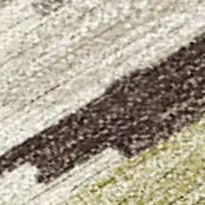 Photo of Chocolate And Ivory Tribal Washable Indoor Outdoor Area Rug