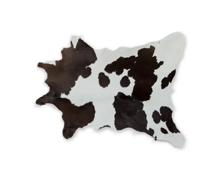 Chocolate And White Calfskin - Area Rug Photo 1