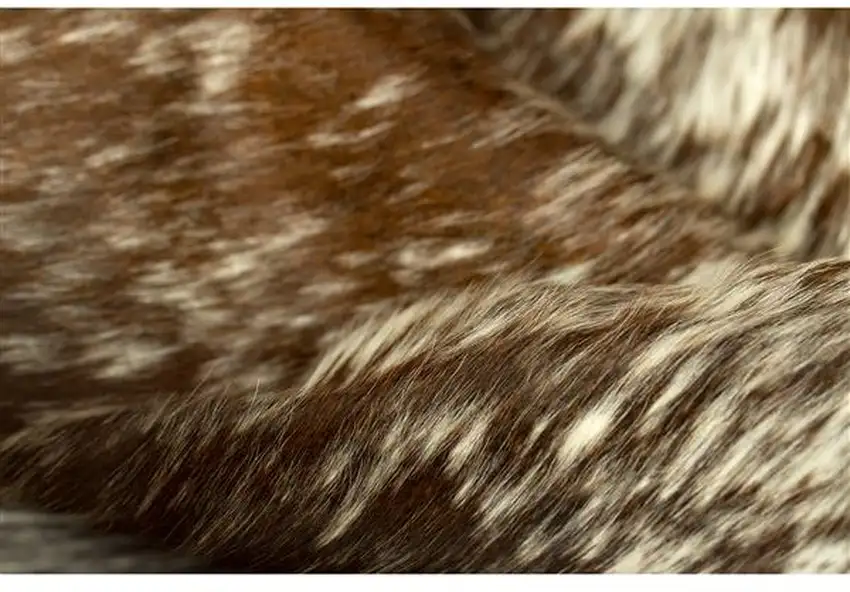 Chocolate And White Cowhide - Area Rug Photo 2