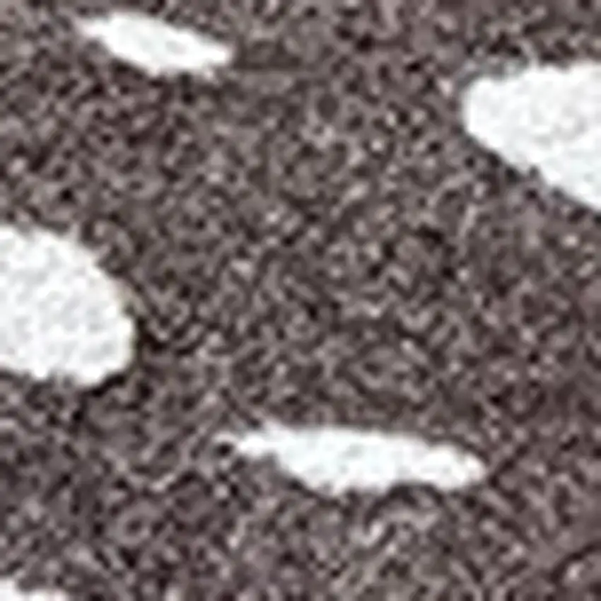 Chocolate Animal Print Washable Runner Rug With Uv Protection Photo 3