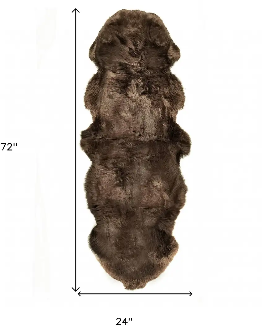Chocolate Animal Print Area Rug Photo 7