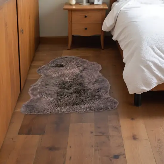 Chocolate New Zealand Natural Sheepskin Rug Photo 1