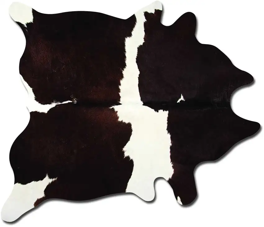 Chocolate and White Cowhide - Rug Photo 1