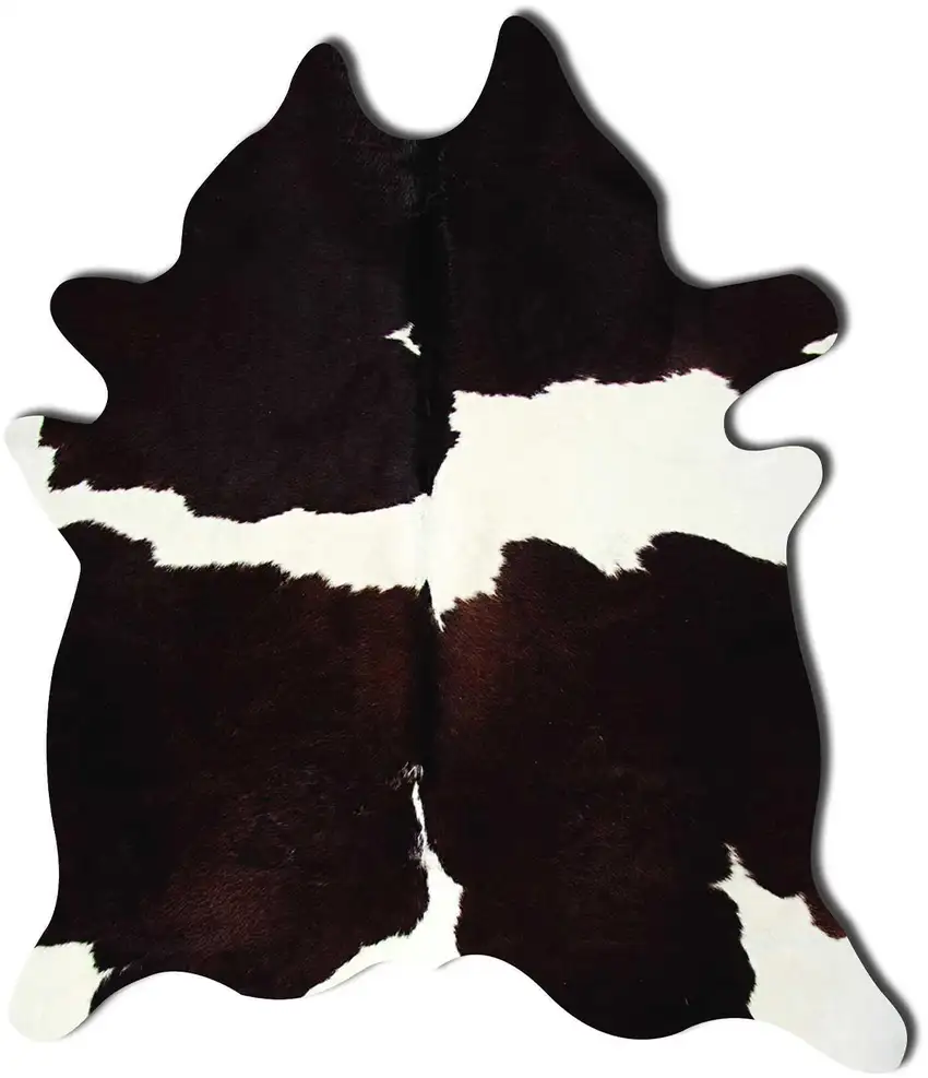 Chocolate and White Cowhide - Rug Photo 2