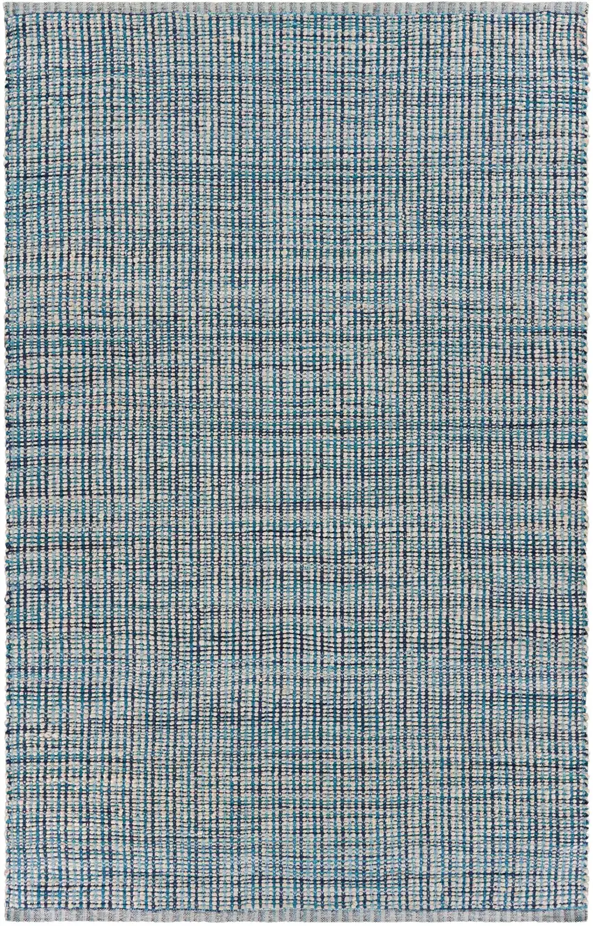 Blue Hand Loomed Area Rug Photo 1