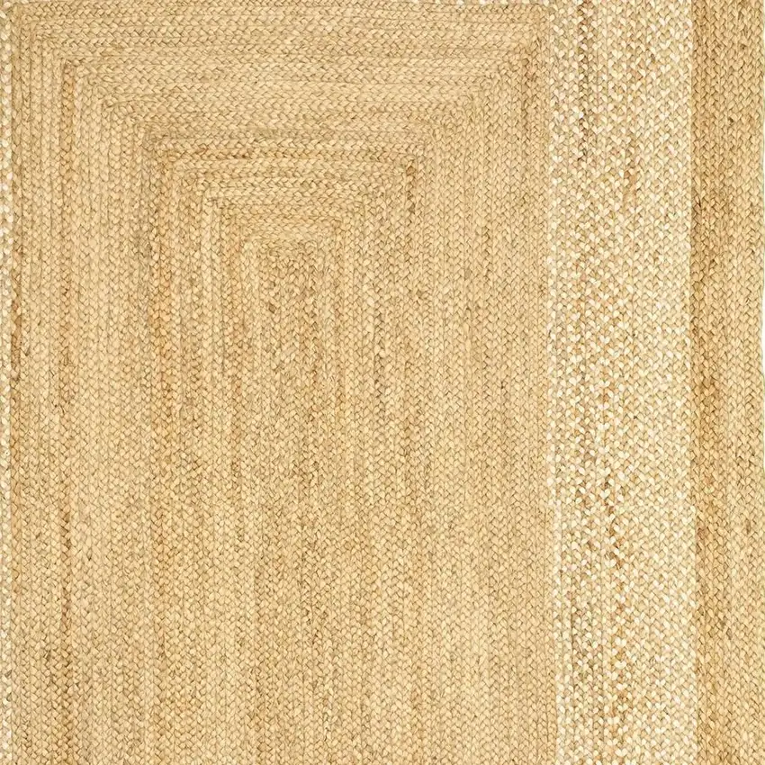 Classic Tan Bordered Area Rug Photo 3