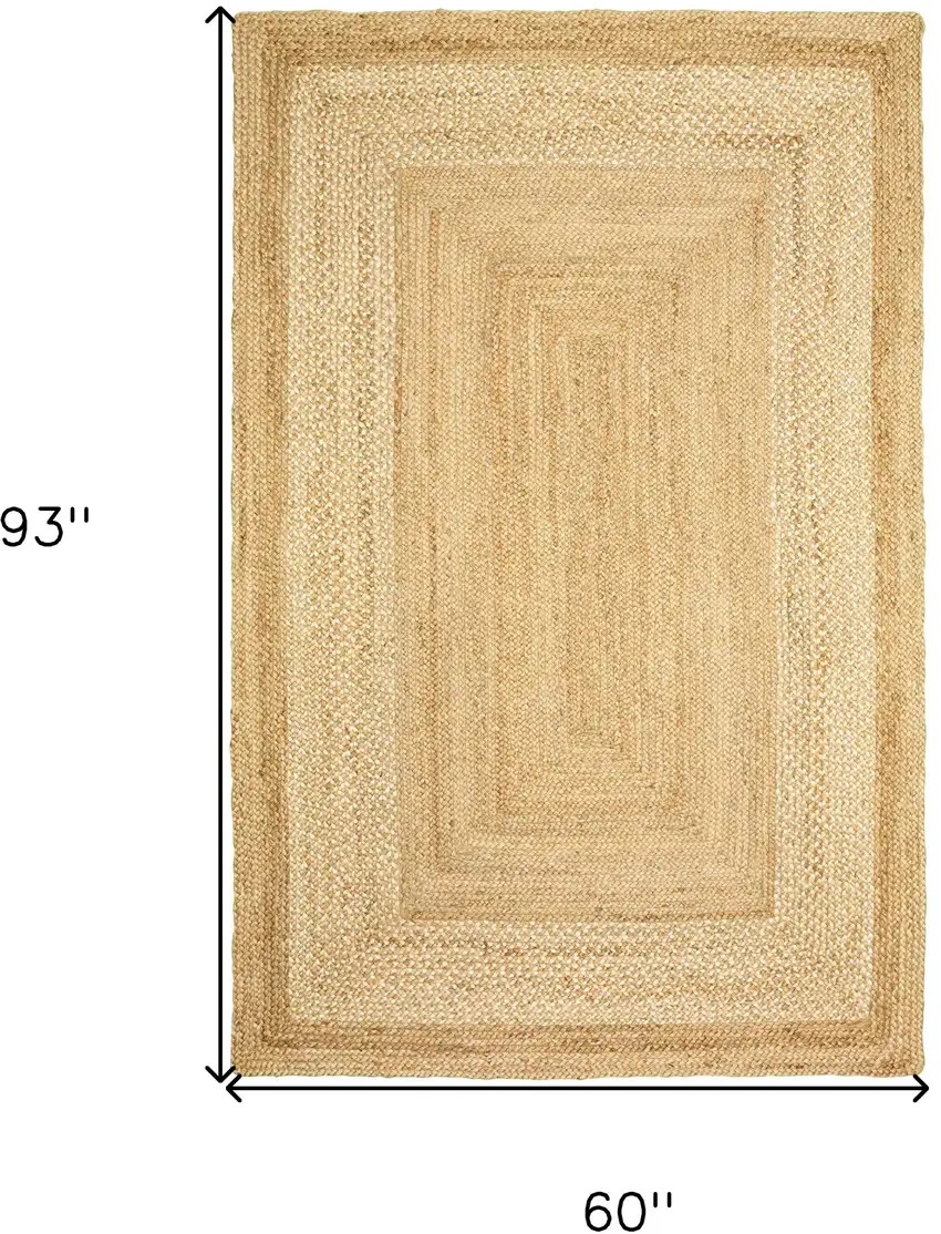 Classic Tan Bordered Area Rug Photo 8