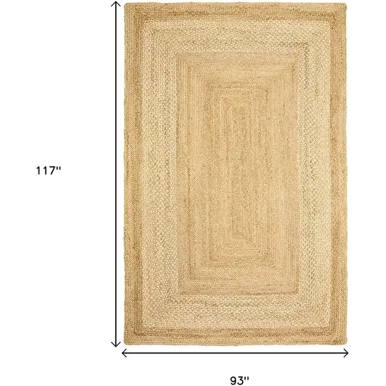 Classic Tan Bordered Area Rug Photo 7