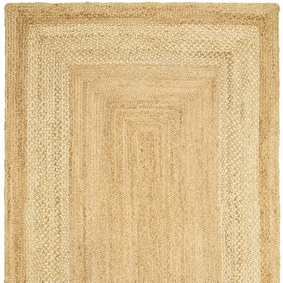 Classic Tan Bordered Area Rug Photo 4