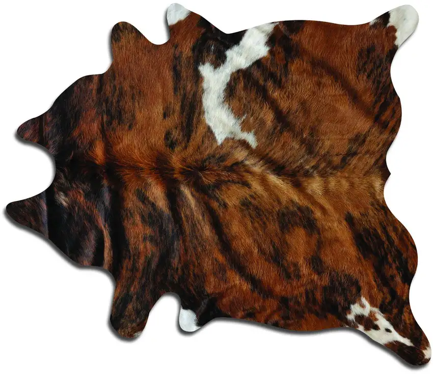 Classic and Brindle Cowhide - Rug Photo 4