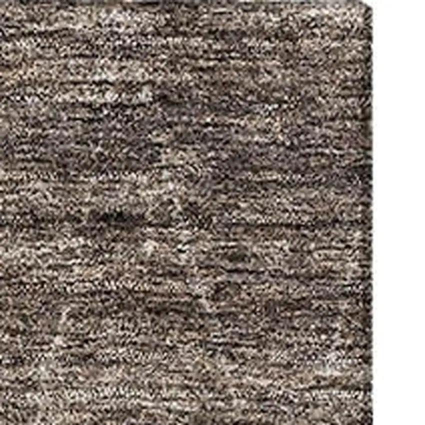 Coffee And Beige Geometric Washable Area Rug With UV Protection Photo 6