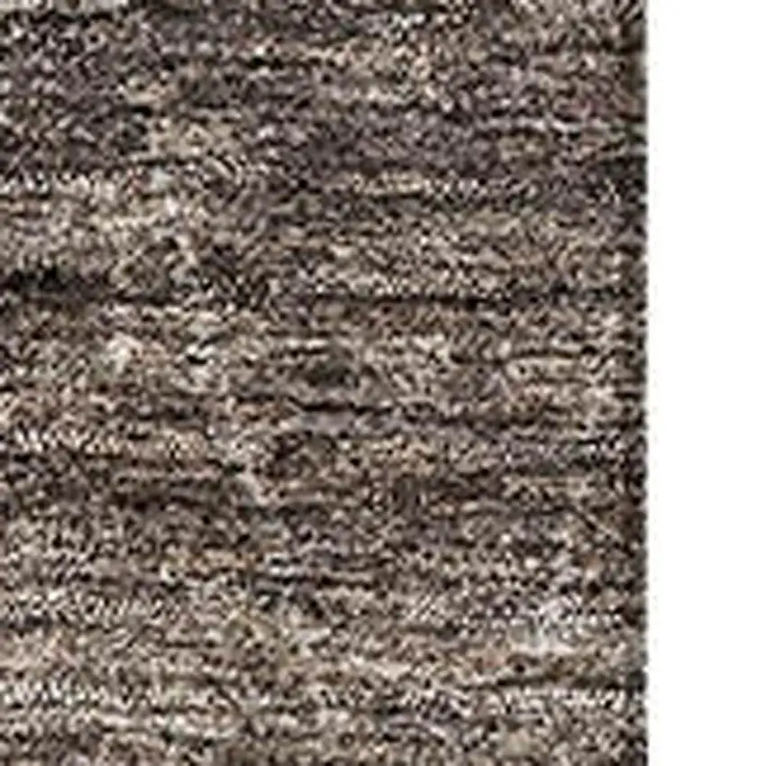 Coffee And Beige Geometric Washable Area Rug With UV Protection Photo 5