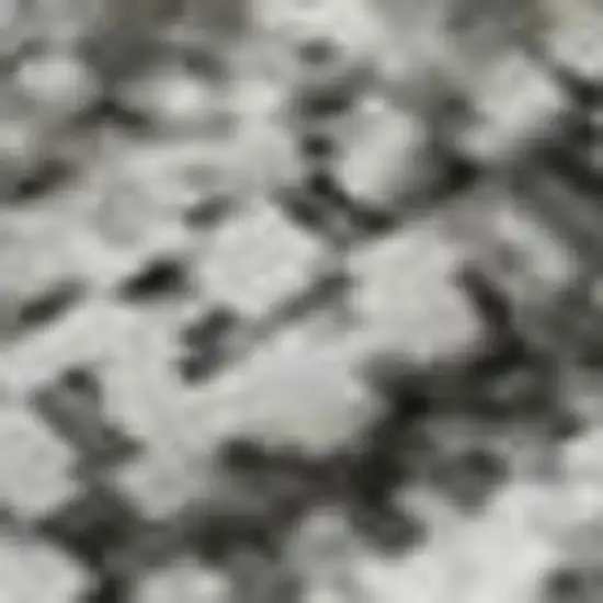 Coffee And Gray Abstract Washable Area Rug With UV Protection Photo 1