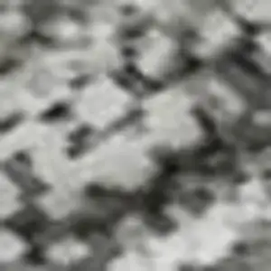 Photo of Coffee And Gray Abstract Washable Area Rug With UV Protection