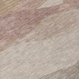 Photo of Coffee And Gray Abstract Washable Indoor Outdoor Area Rug