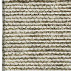 Photo of Coffee And Ivory Abstract Washable Area Rug With UV Protection